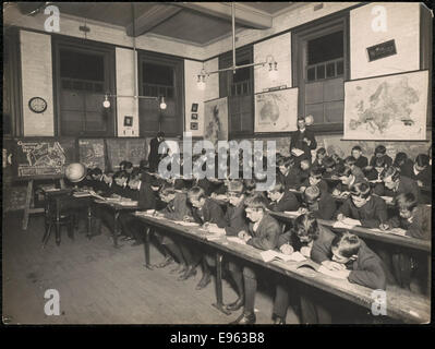 I cuochi Hill scuola pubblica - Classe di geografia Foto Stock