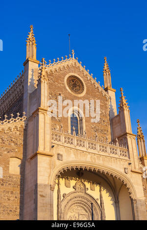 San Jeronimo Chiesa reale nelle vicinanze del Museo di Prado - Madrid Foto Stock