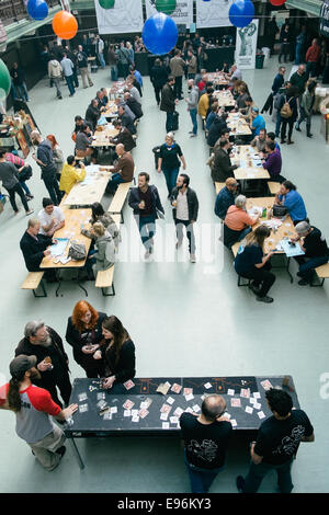 Indipendenti di birra di Manchester Convenzione, 2014 Foto Stock