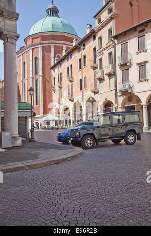 Vicenza,l'Italia, regione Veneto si trova nel nord del paese,non solo Padova, Verona e Venezia, ma anche per la città antica di Foto Stock