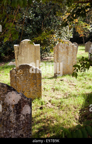St Mary's Chiesa Parrocchiale cimitero a Great Dunmow nel North Essex - REGNO UNITO Foto Stock