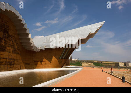 La Bodega Ysios in Laguardia La Rioja Foto Stock