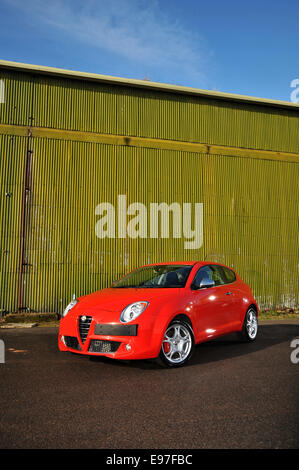 2008 Alfa Romeo Mito auto, Italiano super-mini Foto Stock