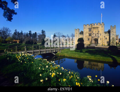 Primavera presso il castello di Hever, Kent, England, Regno Unito Foto Stock