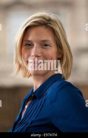 Dea Brøvig, norvegese autore al Edinburgh International Book Festival 2014. Edimburgo, Scozia. Il 16 agosto 2014 Foto Stock