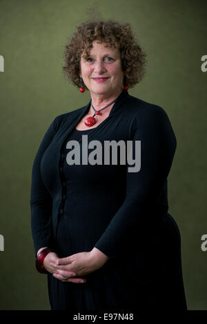 Emittente televisiva australiana, scrittore e giornalista Ramona Koval appare in Edinburgh International Book Festival. Foto Stock