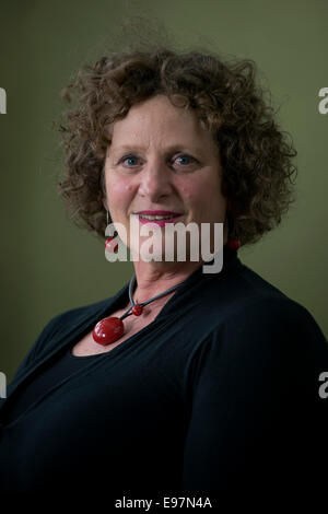 Emittente televisiva australiana, scrittore e giornalista Ramona Koval appare in Edinburgh International Book Festival. Foto Stock