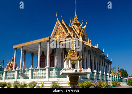 Il Palazzo Reale di Phnom Penh, Cambogia Foto Stock