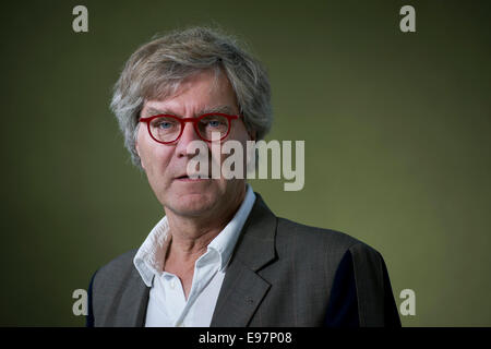 Autore Otto de Kat appare in Edinburgh International Book Festival. Foto Stock