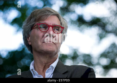 Autore Otto de Kat appare in Edinburgh International Book Festival. Foto Stock