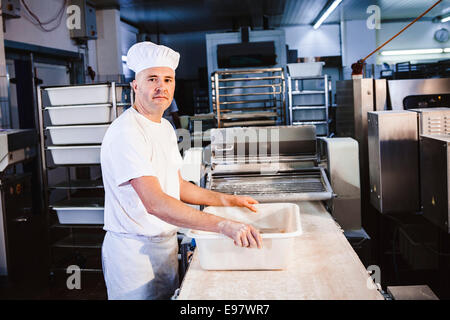 Pasticceria la preparazione di pasta in forno Foto Stock