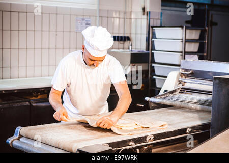 Pasticceria pasticceria per impastare la pasta in forno Foto Stock