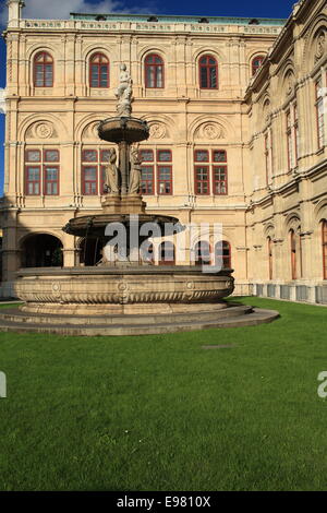 Vienna Opera house, Austria, Europa Foto Stock