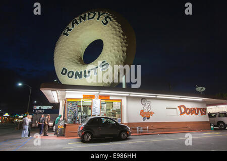 Randy, ciambelle, Inglewood, Los Angeles, California, Stati Uniti d'America Foto Stock