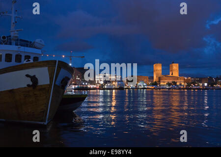 Il municipio. Oslo, Ostlandet. Norvegia Foto Stock