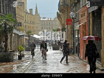 Docce in Bordeaux centro città,Francia Foto Stock