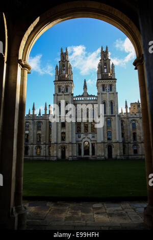 All Souls College di Oxford, Inghilterra Foto Stock