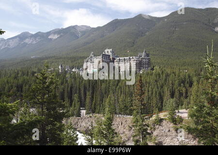 Fairmont Banff Springs Hotel Foto Stock