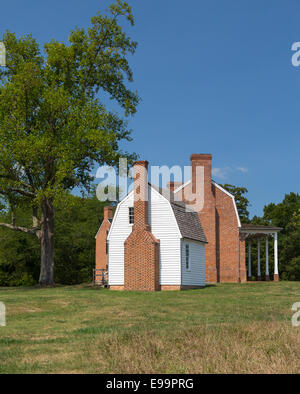 Thomas casa di pietra di tabacco porta Maryland Foto Stock