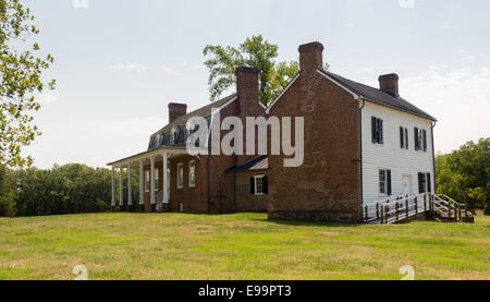 Thomas casa di pietra di tabacco porta Maryland Foto Stock
