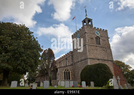 San Giovanni Battista in Finchingfield in Essex - REGNO UNITO Foto Stock