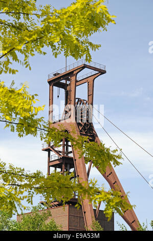 Zeche Zollverein miniera, Essen, Germania Foto Stock