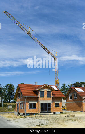 Area di sviluppo di una zona residenziale Foto Stock