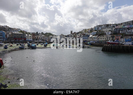 Brixham Harbour Porto Devon England Regno Unito Regno Unito Foto Stock