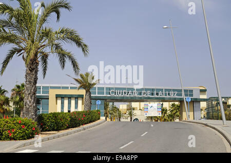 Ciudad de la Luz, film studio, Alicante, Spagna Foto Stock