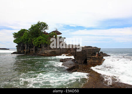 Dal Tempio Tanah Lot, Bali Foto Stock