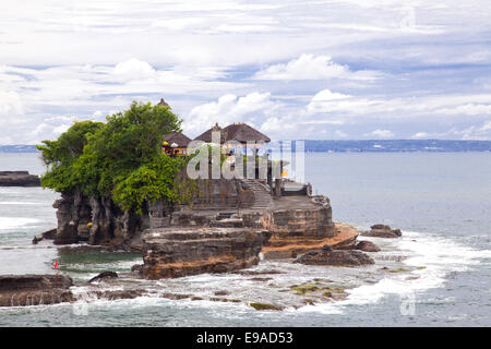 Dal Tempio Tanah Lot Bali Foto Stock