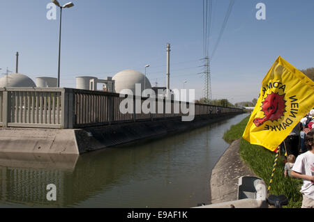 Anti dimostrazione nucleare di Biblis Foto Stock