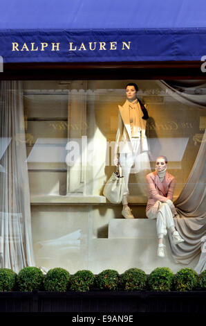 Londra, Inghilterra, Regno Unito. Ralph Lauren shop in Bond Street Foto Stock