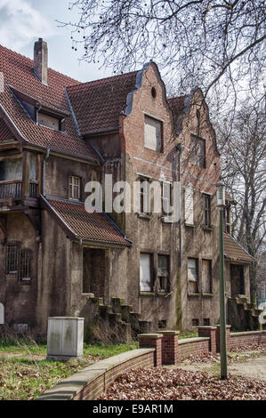 Villa Krupp trimestre a Duisburg, Germania Foto Stock