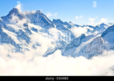 Regione di Jungfrau nelle Alpi svizzere, Svizzera Foto Stock