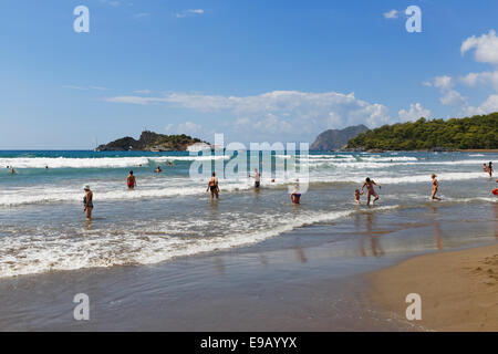 Iztuzu beach, Dalyan, Muğla Provincia, Riviera turca o Costa turchese, Egeo, Turchia Foto Stock