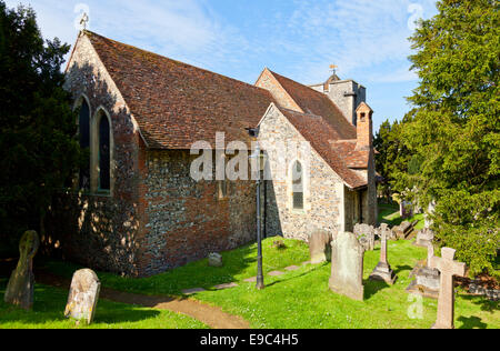 St Martin's Church a Canterbury, Inghilterra Foto Stock