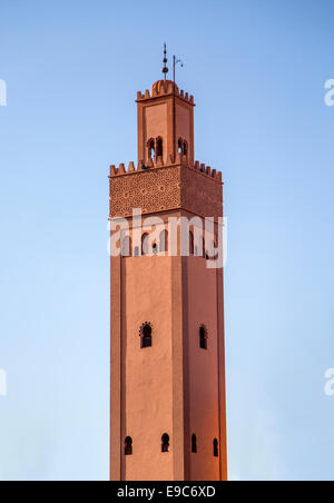La moschea Koutubia in Marrakech, Marocco Foto Stock