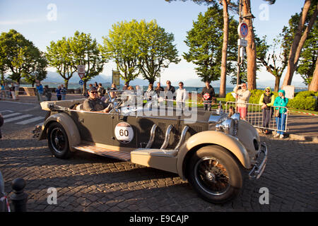 Mille Miglia, 1000 Miglia, Lago di Garda, Desenzano del Garda, Desenzano Foto Stock