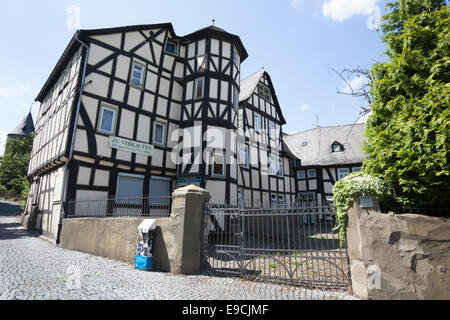 Paulshof, Corvin'sche Druckerei,i lavori di stampa da Corvin, Herborn, Hesse, Germania, Europa Foto Stock