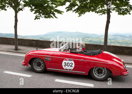 La Repubblica di San Marino, Mille Miglia, 1000 Miglia, Foto Stock