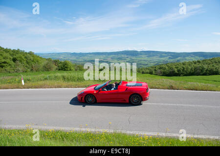 Oldtimer, auto, Mille Miglia, 1000 Miglia, 2014, Toscana Foto Stock