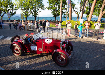 Mille Miglia, 1000 Miglia, Lago di Garda, Desenzano del Garda, Desenzano Foto Stock