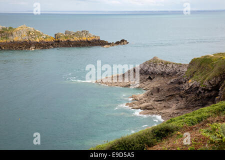 Pointe du Grouin, Bretagna Francia Foto Stock