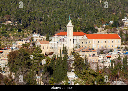 Сonvent cattolica, Ein Kerem, Gerusalemme, Israele Foto Stock