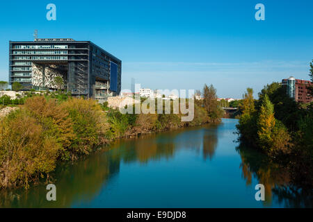 Il nuovo municipio, Monpellier,Herault, Francia Foto Stock