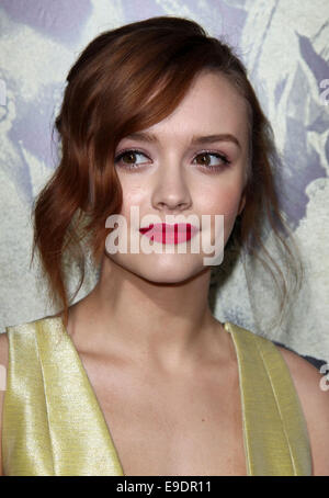 Los Angeles premiere di "La Quiete" - Arrivi con: Olivia Cooke dove: Los Angeles, California, Stati Uniti quando: 22 Apr 2014 Foto Stock