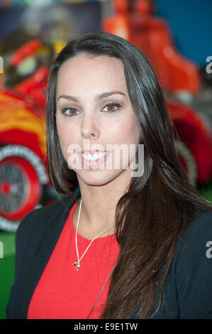 Ginnasta olimpionica Beth Tweddle. Foto Stock