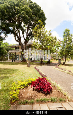 Il Sir Seewoosagur Ramgoolam Botanical Gardens, Mauritius Foto Stock