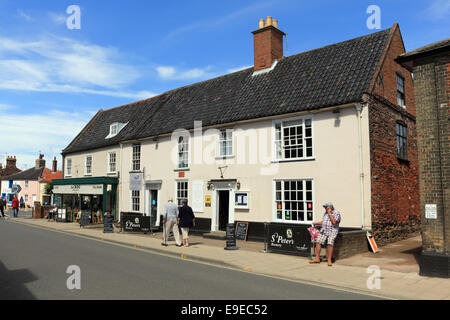 Sutherland House Hotel e ristorante in High Street a Southwold Suffolk REGNO UNITO Foto Stock